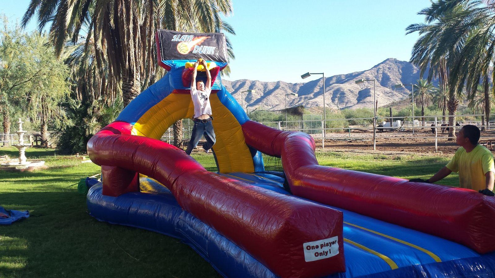 Slam Dunk Inflatable Game